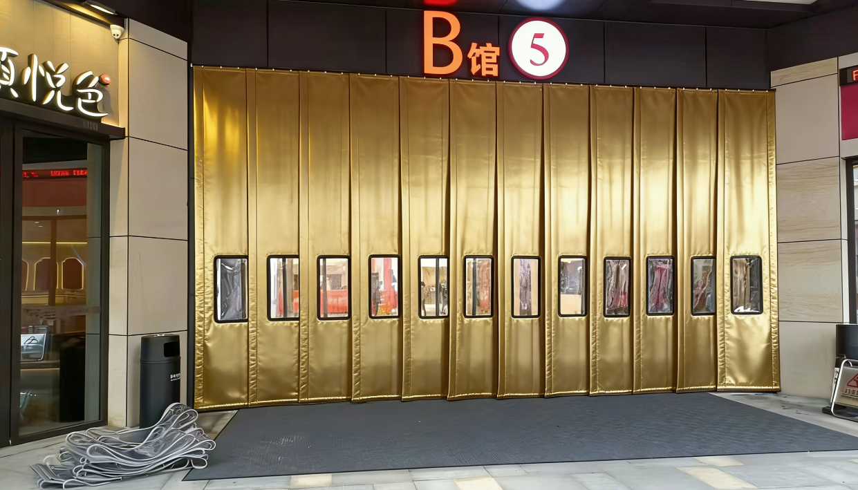 棉门帘、隔音门帘